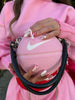 PINK NIKE BASKET BAG