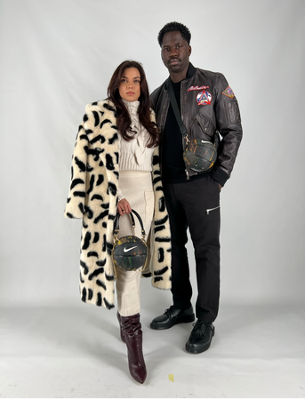 Custom Basket Bag Black