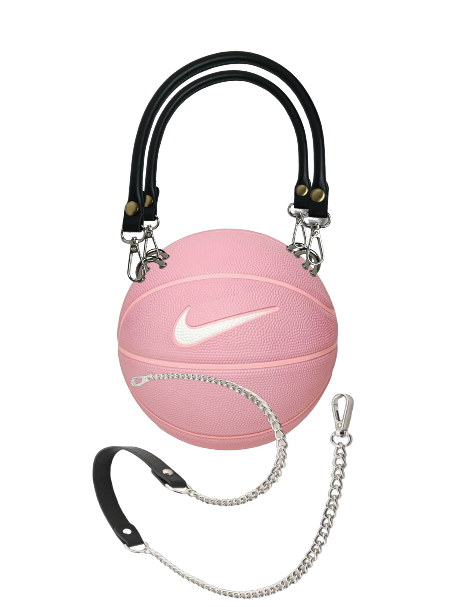 PINK NIKE BASKET BAG