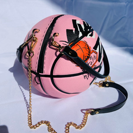 PINK SPORT BASKET BAG