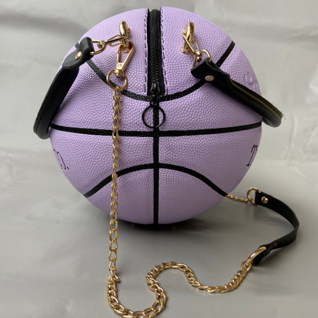 PURPLE BASKET BAG